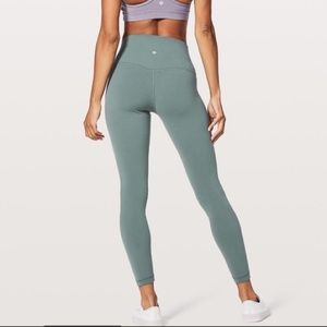 Lululemon Align 7/8 Sea Steel